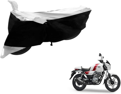 Flipkart SmartBuy Two Wheeler Cover for Universal For Bike(Black, Silver)