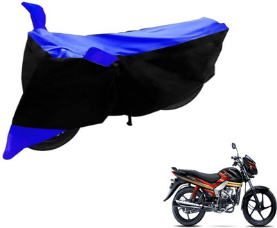 Flipkart SmartBuy Two Wheeler Cover for Mahindra(Centuro, Black, Blue)