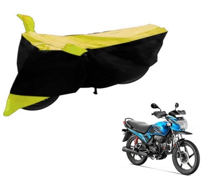 Flipkart SmartBuy Two Wheeler Cover for Hero(Passion Pro, Black, Yellow)