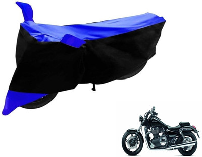 Flipkart SmartBuy Two Wheeler Cover for Triumph(Black, Blue)