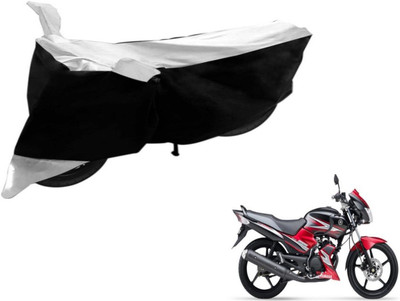 Flipkart SmartBuy Two Wheeler Cover for Yamaha(SS 125, Black, Silver)