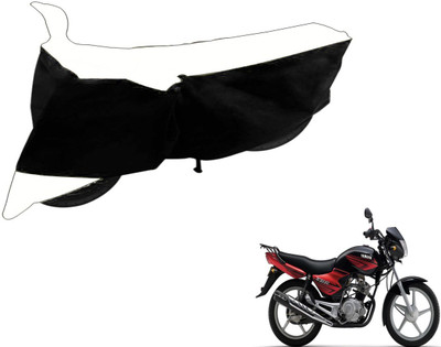 Flipkart SmartBuy Two Wheeler Cover for Yamaha(YBR 125, Black, White)