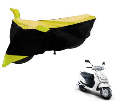 Flipkart SmartBuy Two Wheeler Cover for Mahindra(Duro DZ, Black, Yellow)
