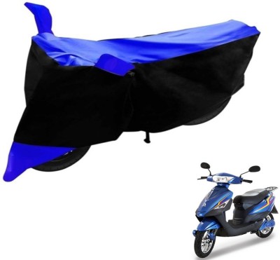 Flipkart SmartBuy Two Wheeler Cover for Lohia(Oma Star, Black, Blue)