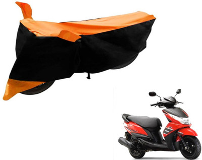 Flipkart SmartBuy Two Wheeler Cover for Yamaha(Ray, Black, Orange)