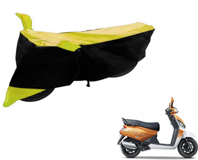 Flipkart SmartBuy Two Wheeler Cover for Mahindra(Gusto, Black, Yellow)