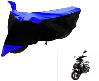 Flipkart SmartBuy Two Wheeler Cover for Mahindra(Kine, Black, Blue)