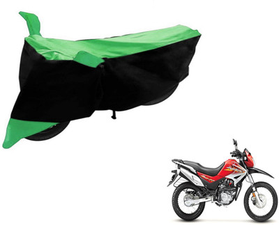 Flipkart SmartBuy Two Wheeler Cover for Hero(Impulse, Black, Green)