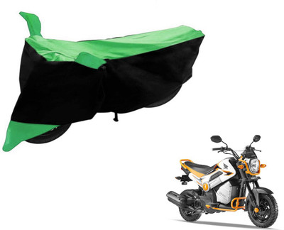 Flipkart SmartBuy Two Wheeler Cover for Honda(Black, Green)