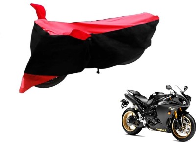 Flipkart SmartBuy Two Wheeler Cover for Yamaha(YZF R1, Black, Red)