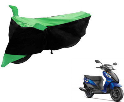Flipkart SmartBuy Two Wheeler Cover for Suzuki(Let's, Black, Green)