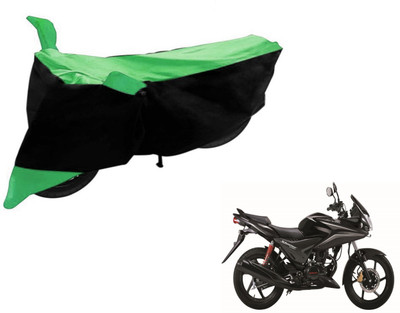 Flipkart SmartBuy Two Wheeler Cover for Honda(CBF Stunner, Black, Green)