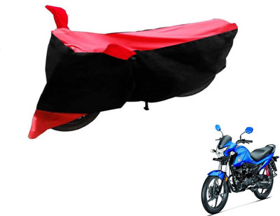 Flipkart SmartBuy Two Wheeler Cover for Honda(Livo, Black, Red)