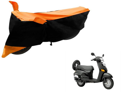 Flipkart SmartBuy Two Wheeler Cover for Honda(Black, Orange)