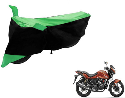 Flipkart SmartBuy Two Wheeler Cover for Hero(CBZ Extreme, Black, Green)