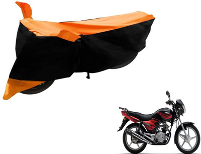 Flipkart SmartBuy Two Wheeler Cover for Yamaha(YBR 125, Black, Orange)