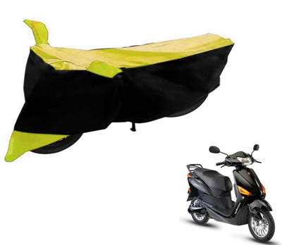 Flipkart SmartBuy Two Wheeler Cover for Hero(Electric Optima, Black, Yellow)