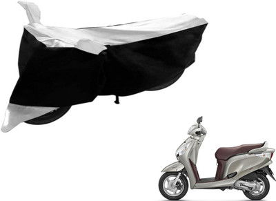 Flipkart SmartBuy Two Wheeler Cover for Honda(Aviator, Black, Silver)