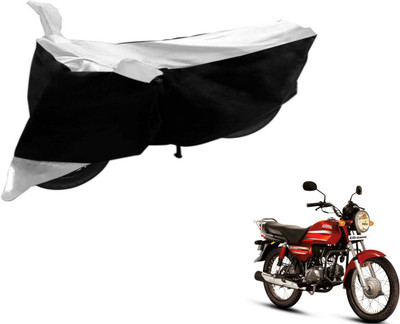 Flipkart SmartBuy Two Wheeler Cover for Universal For Bike(Black, Silver)
