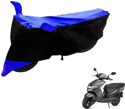 Flipkart SmartBuy Two Wheeler Cover for Honda(Dio, Black, Blue)