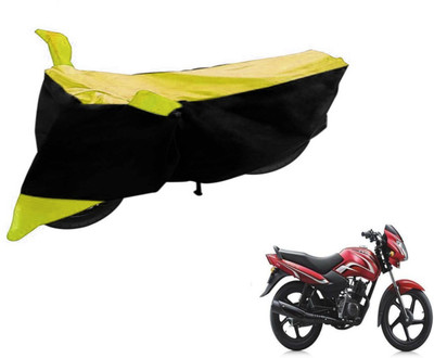 Flipkart SmartBuy Two Wheeler Cover for TVS(Sport, Black, Yellow)