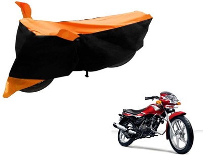 Flipkart SmartBuy Two Wheeler Cover for TVS(Star Sport, Black, Orange)