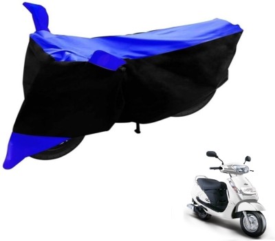 Flipkart SmartBuy Two Wheeler Cover for Mahindra(Duro DZ, Black, Blue)