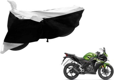 Flipkart SmartBuy Two Wheeler Cover for Honda(CBR 150R, Black, Silver)