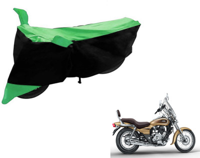 Flipkart SmartBuy Two Wheeler Cover for Bajaj(Avenger, Black, Green)