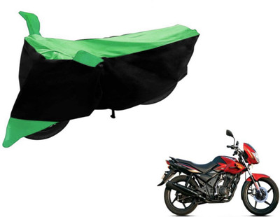 Flipkart SmartBuy Two Wheeler Cover for TVS(Flame, Black, Green)