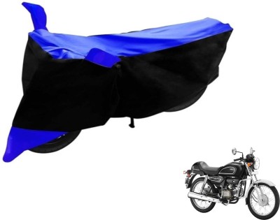 Flipkart SmartBuy Two Wheeler Cover for Hero(Splendor Pro Classic, Black, Blue)