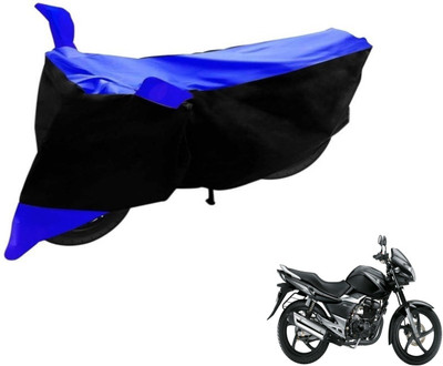 Flipkart SmartBuy Two Wheeler Cover for Suzuki(GS, Black, Blue)