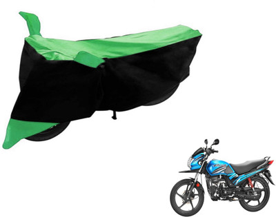 Flipkart SmartBuy Two Wheeler Cover for Hero(Passion Pro TR, Black, Green)