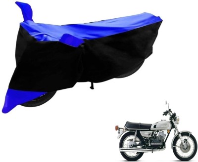 Flipkart SmartBuy Two Wheeler Cover for Yamaha(RD 350, Black, Blue)