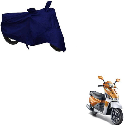 AuTO ADDiCT Waterproof Two Wheeler Cover for Mahindra(Gusto, Blue)