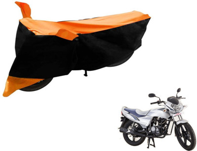 Flipkart SmartBuy Two Wheeler Cover for LML(Freedom, Black, Orange)