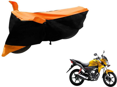 Flipkart SmartBuy Two Wheeler Cover for Honda(CB Twister, Black, Orange)