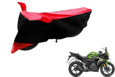 Flipkart SmartBuy Two Wheeler Cover for Honda(CBR 150R, Black, Red)