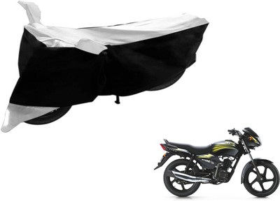 Flipkart SmartBuy Two Wheeler Cover for TVS(Star City, Black, Silver)