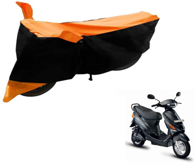 Flipkart SmartBuy Two Wheeler Cover for Hero(E Sprint, Black, Orange)