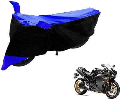 Flipkart SmartBuy Two Wheeler Cover for Yamaha(YZF R1, Black, Blue)