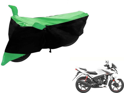 Flipkart SmartBuy Two Wheeler Cover for Hero(Ignitor, Black, Green)