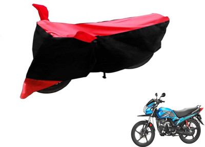 Flipkart SmartBuy Two Wheeler Cover for Hero(Passion Pro TR, Black, Red)
