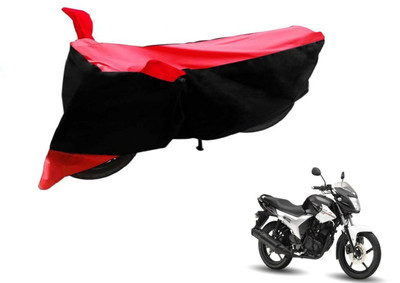 Flipkart SmartBuy Two Wheeler Cover for Yamaha(SZ R, Black, Red)