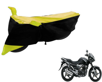 Flipkart SmartBuy Two Wheeler Cover for Suzuki(GS, Black, Yellow)