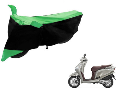 Flipkart SmartBuy Two Wheeler Cover for Honda(Aviator, Black, Green)