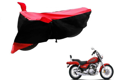 Flipkart SmartBuy Two Wheeler Cover for Yamaha(Enticer, Black, Red)