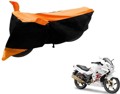 Flipkart SmartBuy Two Wheeler Cover for Hero(Karizma ZMR, Black, Orange)