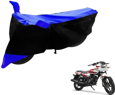 Flipkart SmartBuy Two Wheeler Cover for TVS(Phoenix 125, Black, Blue)