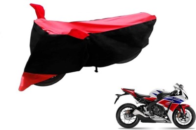 Flipkart SmartBuy Two Wheeler Cover for Honda(CBR 1000RR, Black, Red)